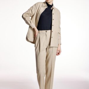 PANTALON BEIGE ALBA CONDE