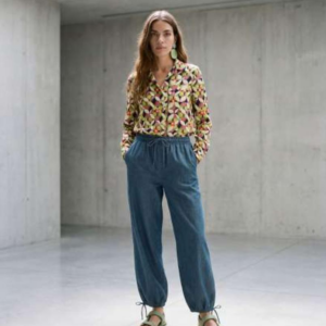 Camisa Lisse Pistacho estampada de Parole Italy