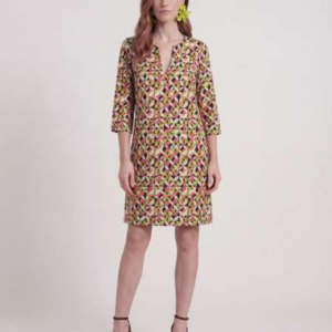 Vestido corto Lisse pistacho