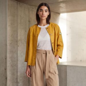 Chaqueta LUCRE de Donjaz en color mostaza