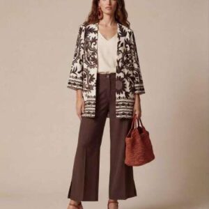 Pantalón Recto Cacao de Parole