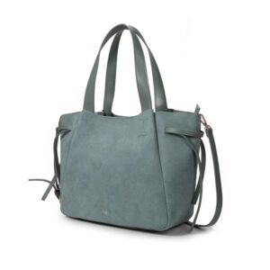 Bolso Cabas Isolde Verde Elegante y Ligero