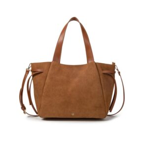 Bolso Cabas Isolde Marron Elegante y Ligero