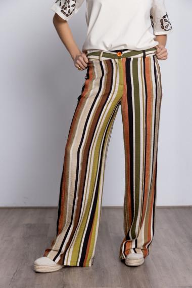 PANTALON FLUIDO DE RAYAS