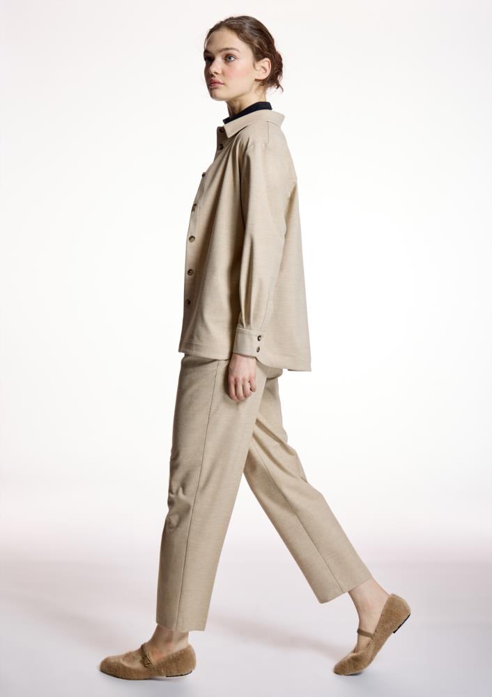 PANTALON BEIGE ALBA CONDE - Imagen 3