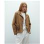 Cazadora de ante mujer color camel - Imagen 2