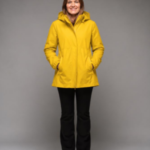 Parka Emma amarilla impermeable Revermile