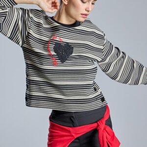SUDADERA DE RAYAS