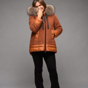 Parka con pelo Donjaz para mujer