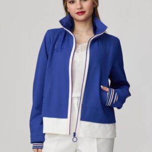 Parka Olivenza azul para mujer