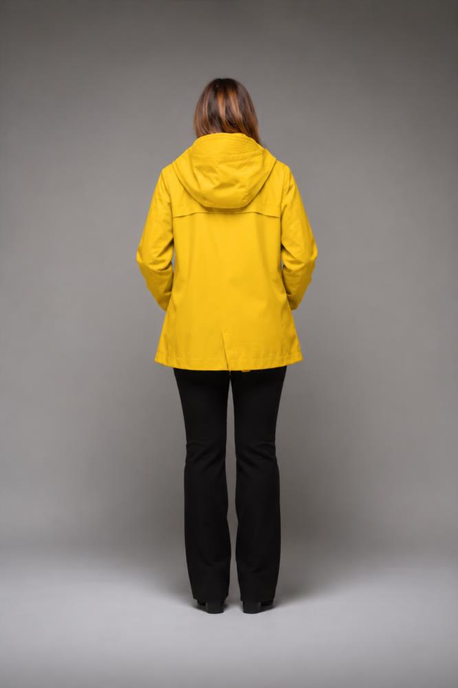 Parka Emma amarilla impermeable Revermile - Imagen 2