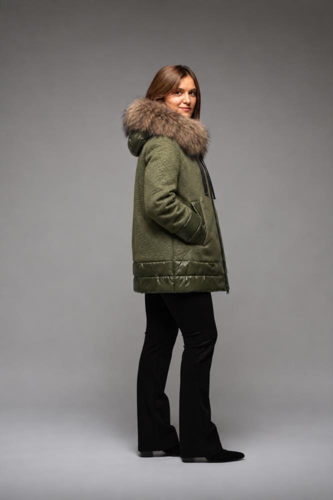 Parka con pelo Donjaz para mujer - Imagen 2