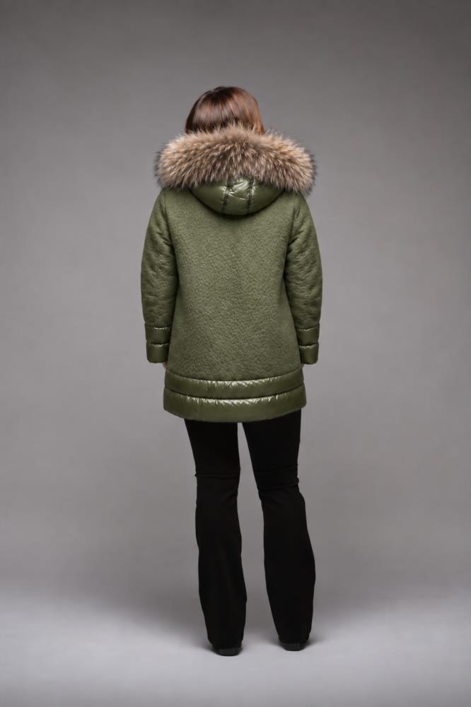 Parka con pelo Donjaz para mujer - Imagen 3