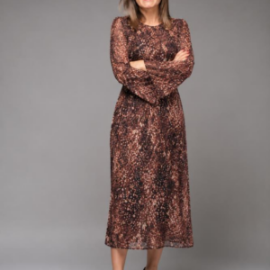 Vestido Bambi midi estampado Victoria Moreno