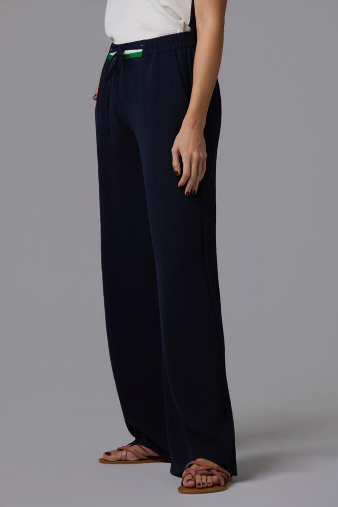 Pantalón Erica azul marino fluido - Imagen 2