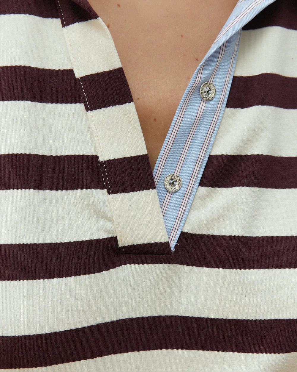 POLO DERAYAS Y CUELLO CAMISA - Imagen 5